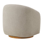 Chennie Fabric Armchair, Dove Gray