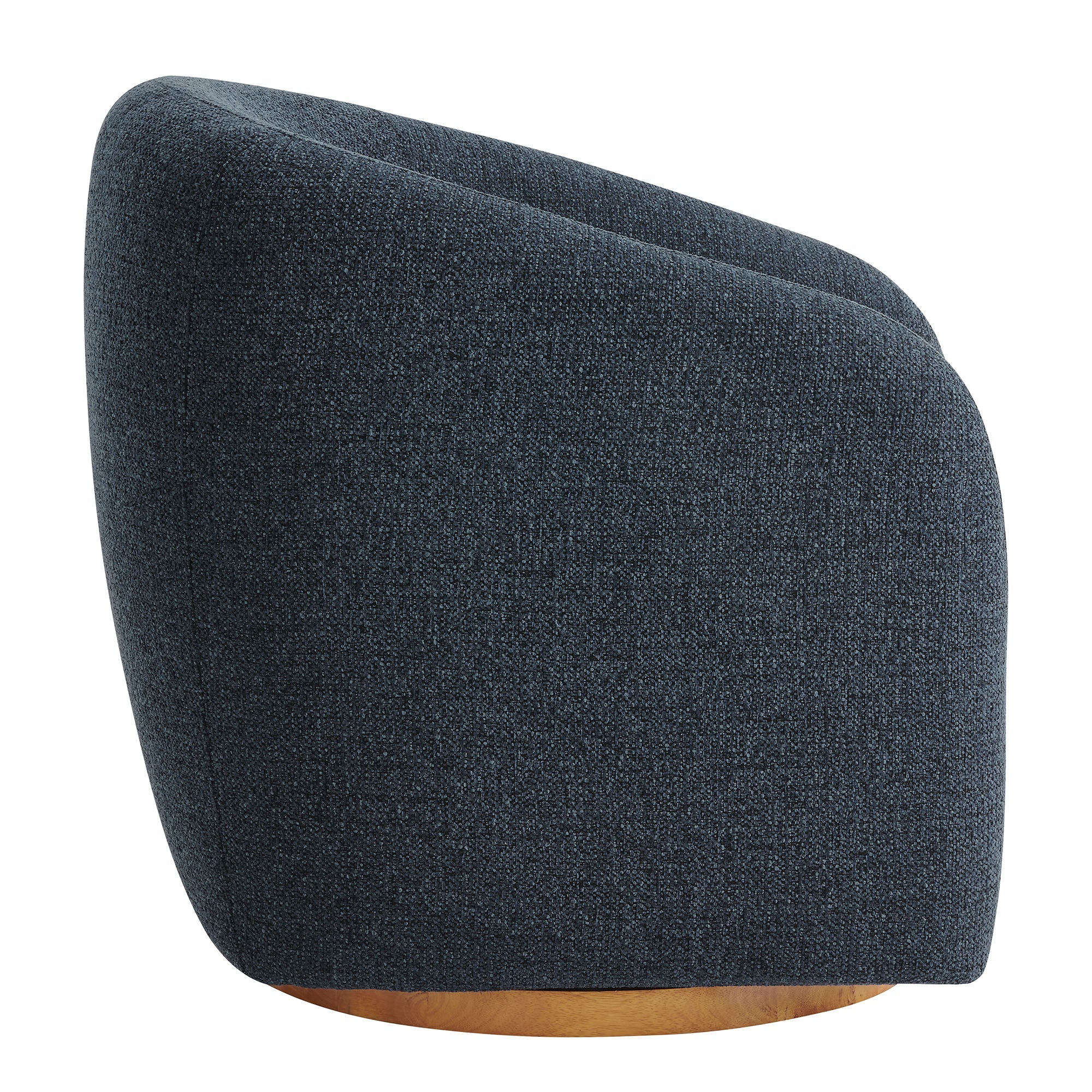 Chennie Fabric Armchair, Navy