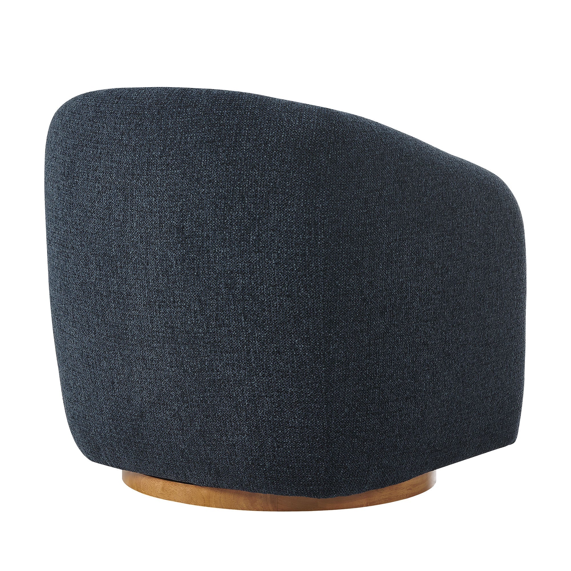 Chennie Fabric Armchair, Navy