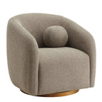 Chennie Fabric Armchair, Taupe