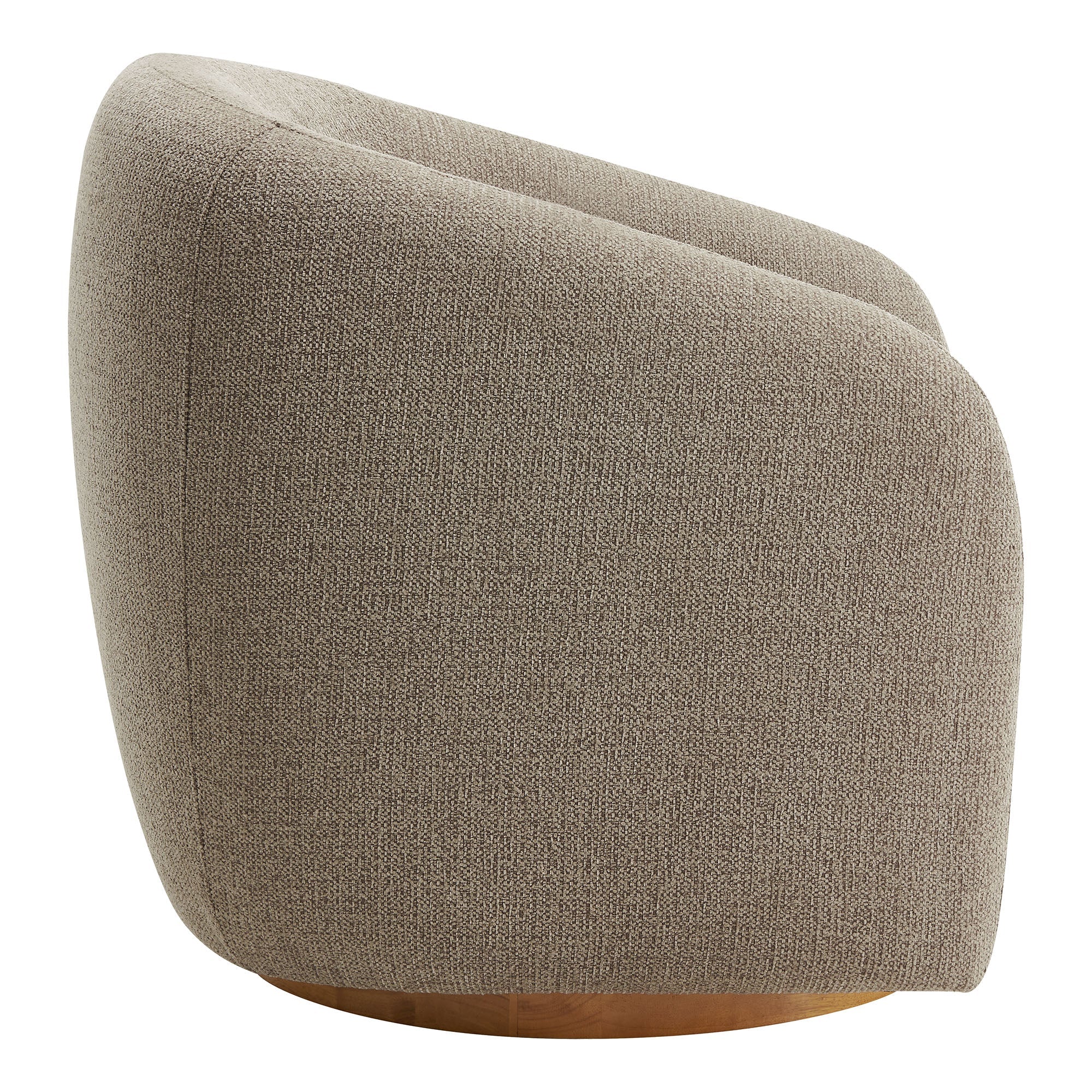 Chennie Fabric Armchair, Taupe