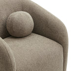 Chennie Fabric Armchair, Taupe