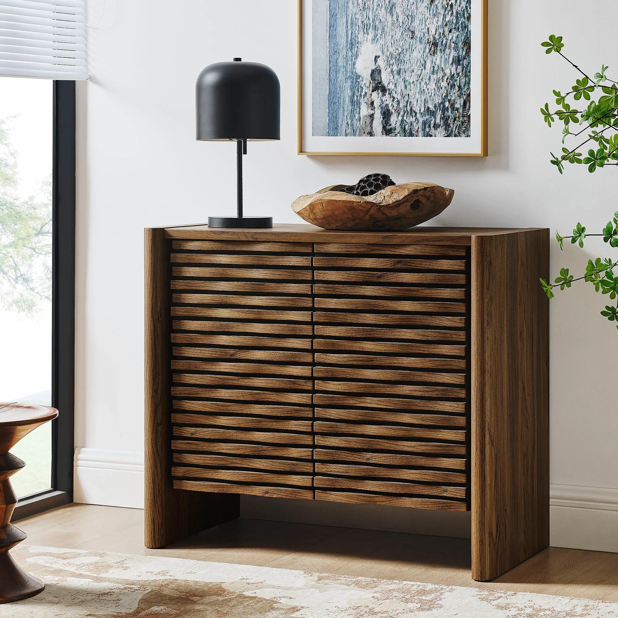 Emerie Accent Cabinet in Walnut