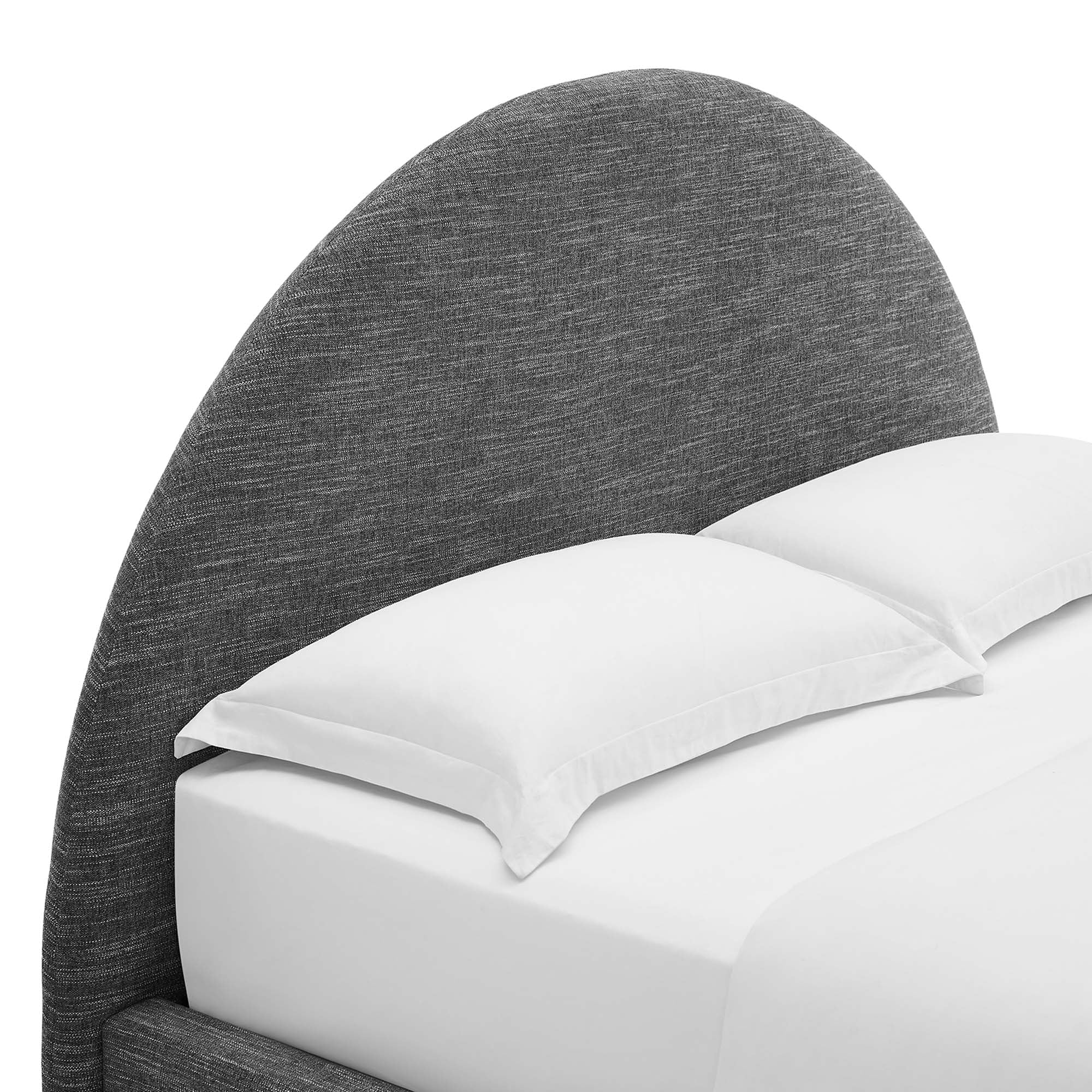 Alloy Upholstered Full Bed, Slate