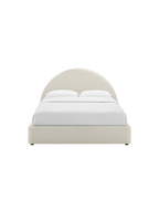 Alloy Upholstered Queen Bed, Ivory