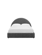 Alloy Upholstered Queen Bed, Slate