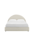 Alloy Upholstered King Bed, Ivory