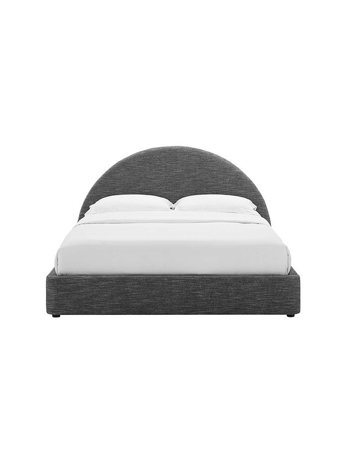 Alloy Upholstered King Bed, Slate