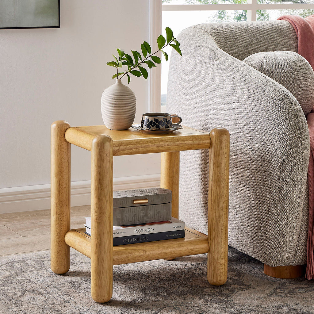 Arco Side Table in Oak