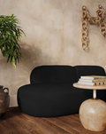 Bibi Boucle Sofa, Black