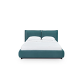 Mel Mohei Velvet King Bed, Teal