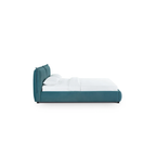 Mel Mohei Velvet King Bed, Teal