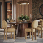 Channie Honey Tan Dining Chair