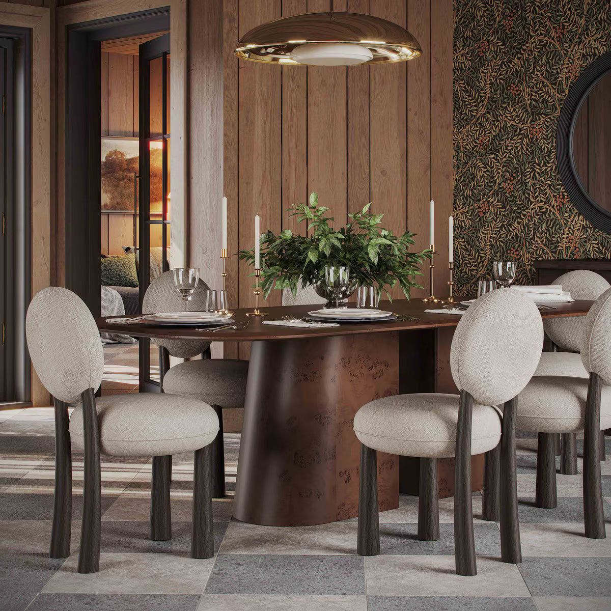 Channie Cream Dining Chair