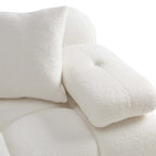 Huggy Cream Vegan 6-piece U-Sectional