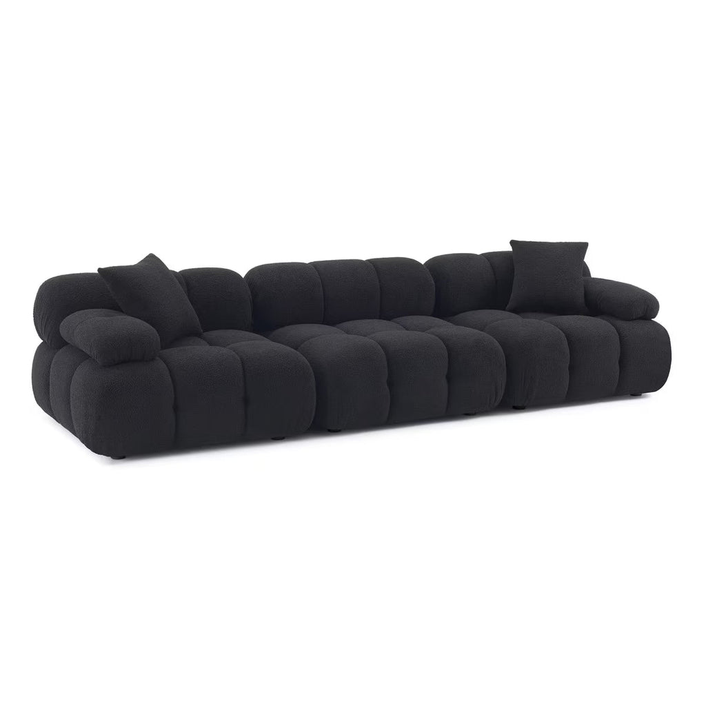 Huggy Black Vegan Sofa