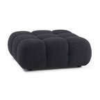 Huggy Black Vegan Modular Ottoman