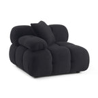 Huggy Black Vegan Modular Corner Chair