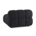 Huggy Black Vegan Modular Armless Chair