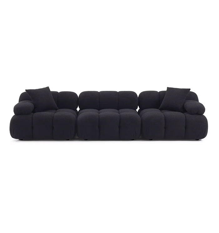 Huggy Black Vegan Sofa