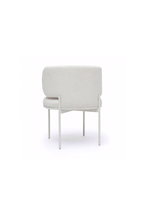 Maurene Cream Linen Dining Chair