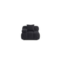 Huggy Black Vegan Modular Corner Chair
