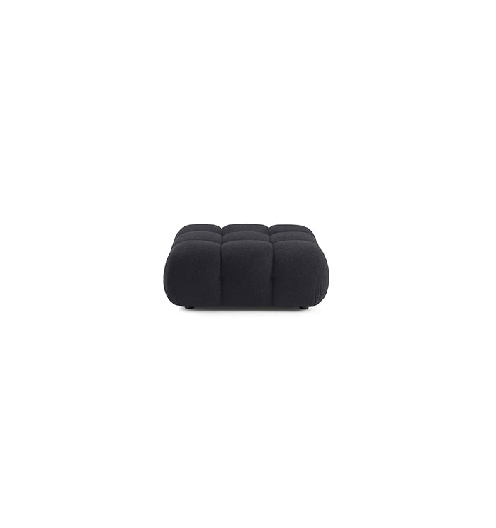 Huggy Black Vegan Modular Ottoman