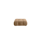 Huggy Cafe Au Lait Velvet Modular Ottoman