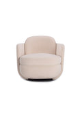 Sofie Light Blush Velvet Swivel Chair