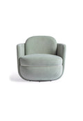 Sofie Mint Green Velvet Swivel Chair