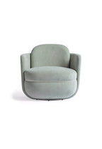 Sofie Mint Green Velvet Swivel Chair