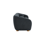 Chennie Fabric Sofa, Navy