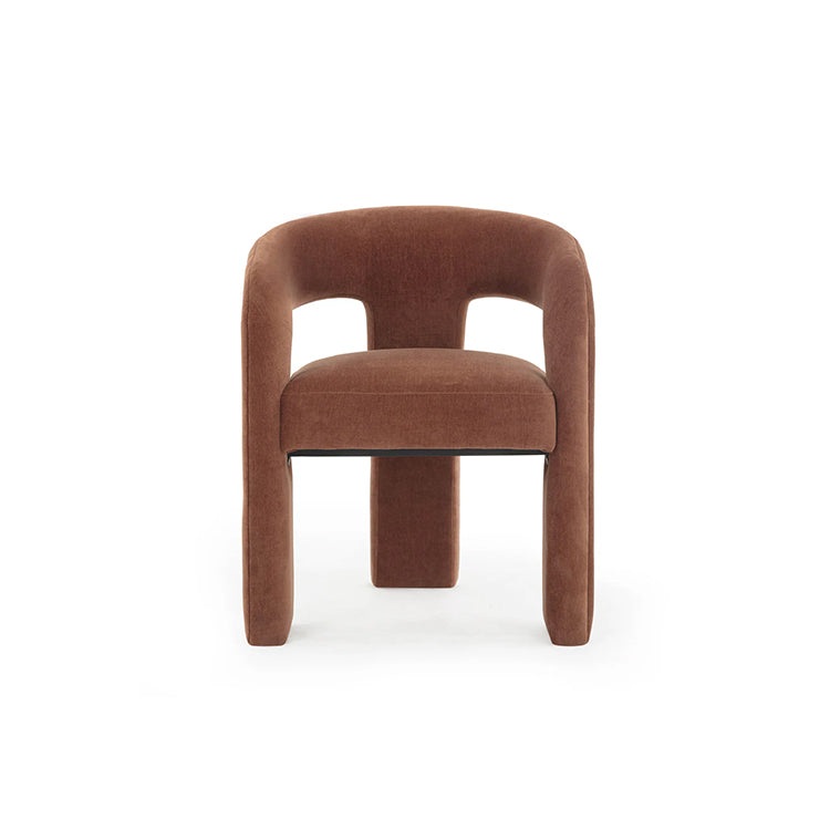 Malon Dining Chair, Rust