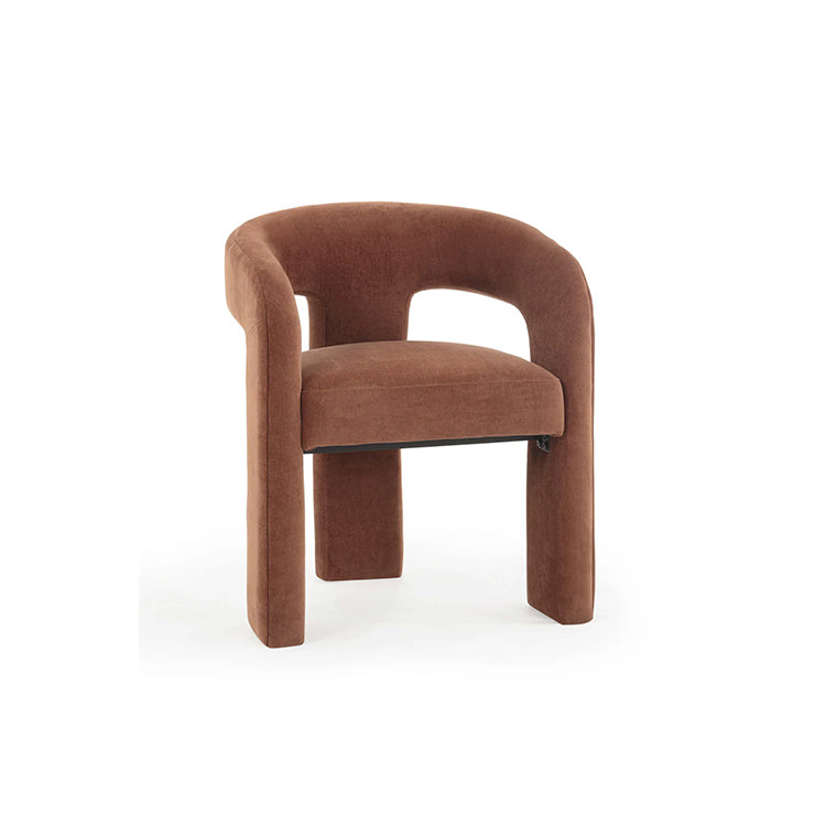 Malon Dining Chair, Rust
