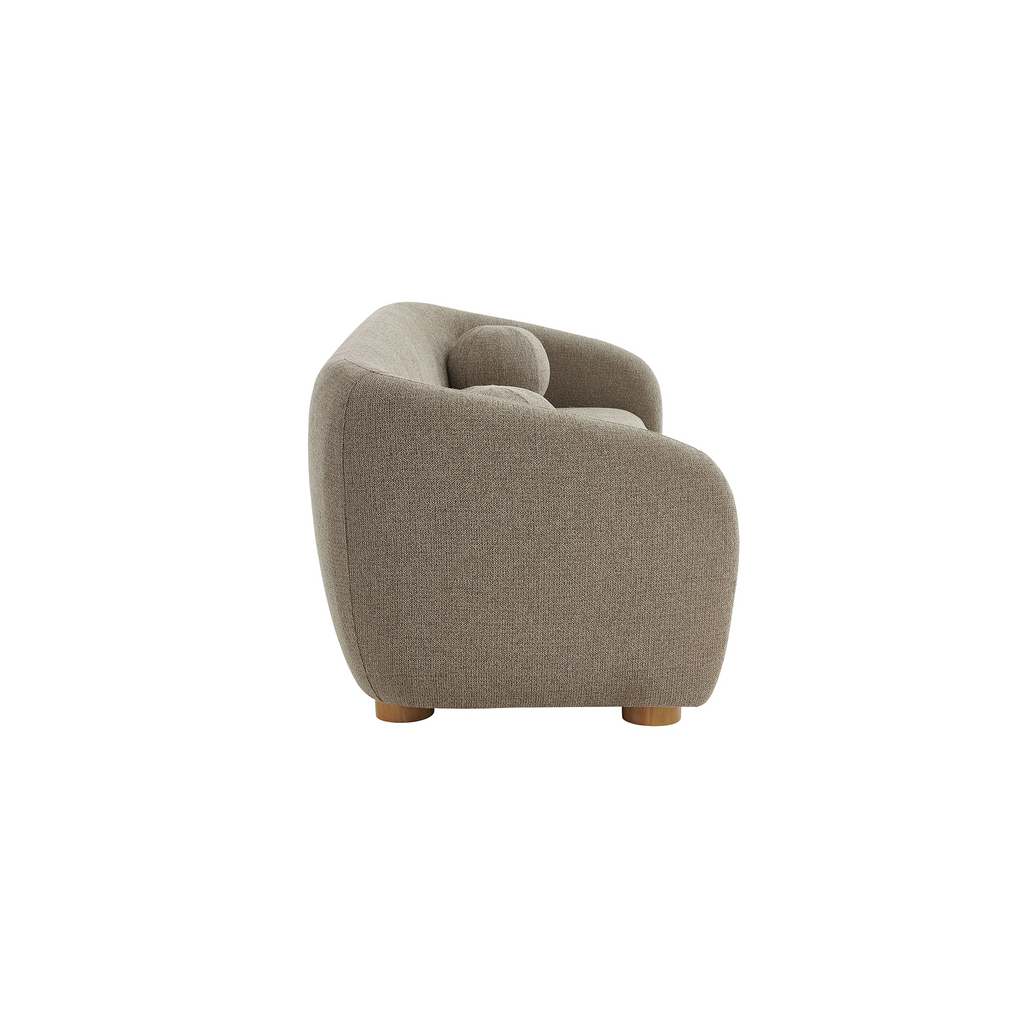 Chennie Fabric Sofa, Taupe