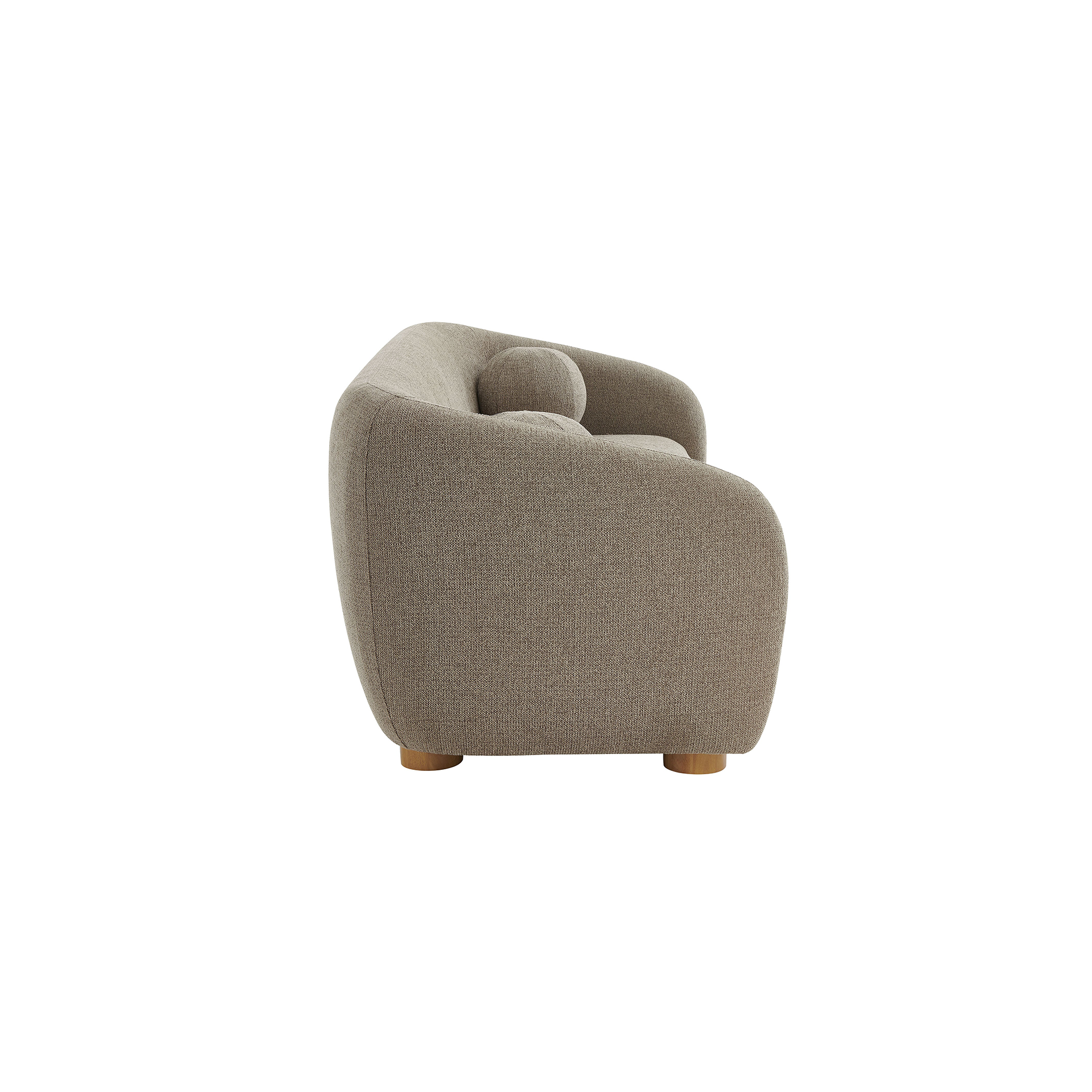 Chennie Fabric Sofa, Taupe